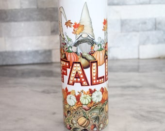 Fall Gnome Tumbler