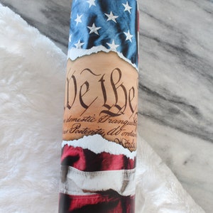 We the People Matte Sublimation Tumbler