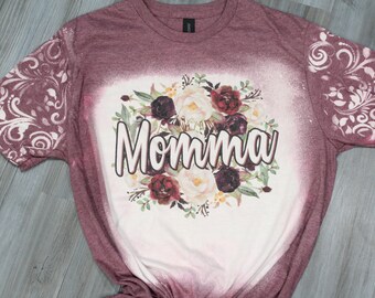 Momma Bleached Shirt