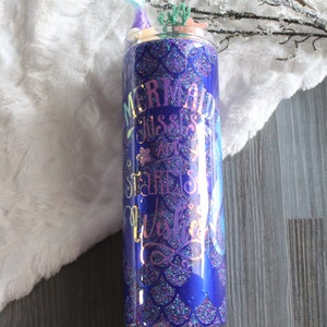 Mermaid Glitter Tumbler