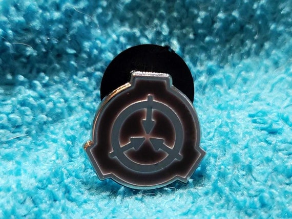SCP Logo Black Ops 1-inch pin – The SCP Store