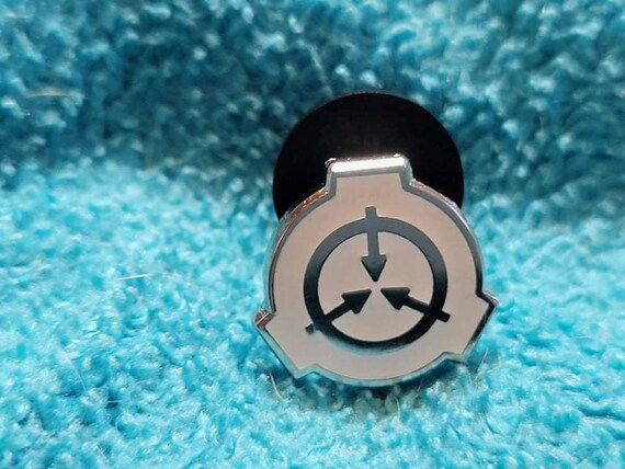 SCP Foundation logo Hard Enamel Mini Gold Pin