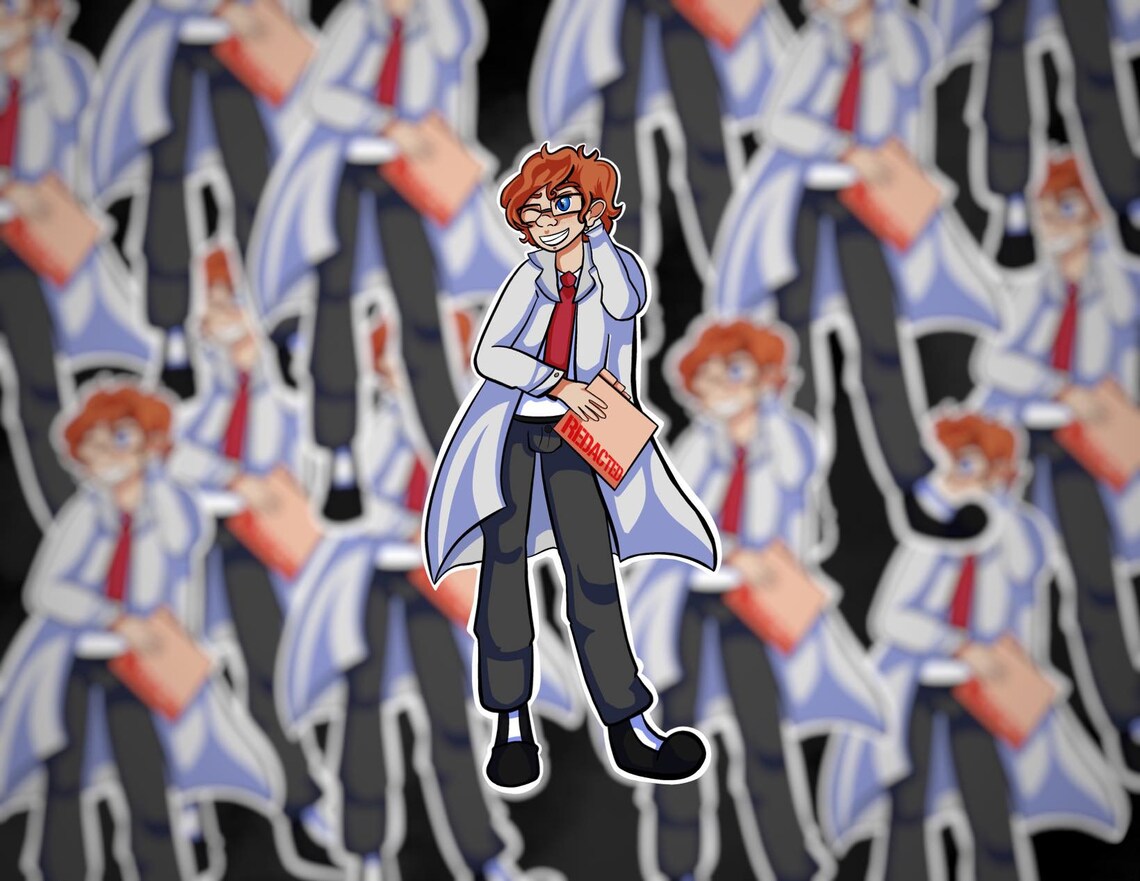 Dr. Jack Bright SCP Anomaly Cryptid Spooky Creature Monster | Etsy