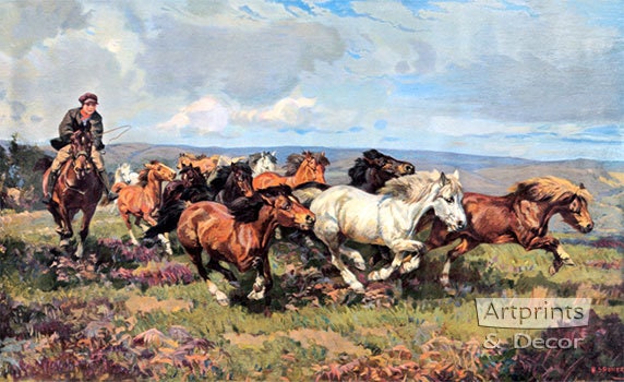 The Stampede - Art Print