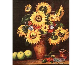 Sonnenblumen - Kunstdruck