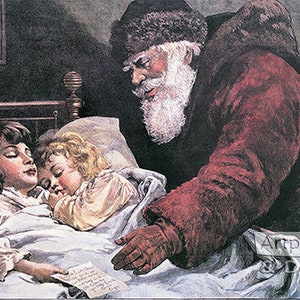 La carta de Navidad - Art Print