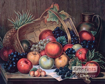 Assorted Fruits - Art Print