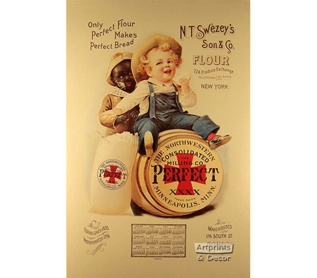 アンティーク雑貨 N.T. Swezey's Son & Co. Perfect Flour N.T. Swezey's Son & Co. Perfect Flour