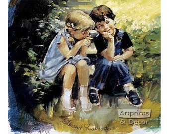 秘密を語る - アートプリント