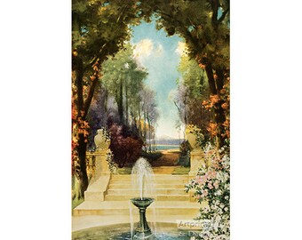 Floral Gardens - Art Print