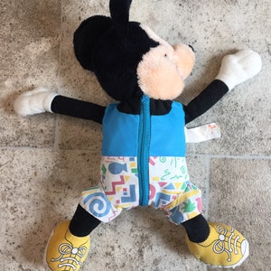 Vintage Walt Disney Mickey&#39;s Pals Children&#39;s Backpack, Vintage Kids Mickey Backpack, Vintage Mickey Pals Backpack, Vintage Mickey Mouse