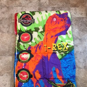 Jurassic park sleeping bag hotsell