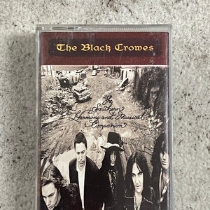 Vintage 1992 The Black Crowes- The Southern Harmony and Musical Companion Cassette Tape, Vintage Black Crowes, 1990&#39;s Black Crowes