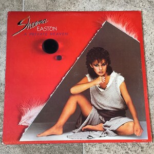 Vintage 1984 Sheena Easton Private Heaven Vinyl Record Album, Sheena Easton, Vintage Sheena Easton Record, 1980&#39;s Sheena Easton Record