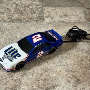 Vintage 1997 Miller Lite #2 NASCAR Race Car Push Button Desk Phone Rusty Wallace Style