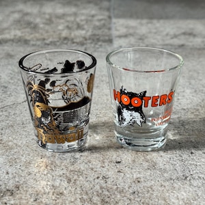 Hooters Shot Glass - Etsy