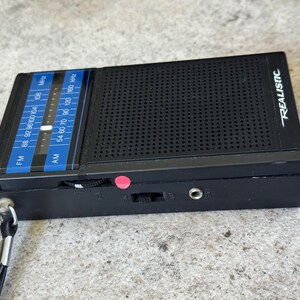 Vintage Realistic AM/FM Pocket Radio – Works Great With Wrist Strap - Etsy