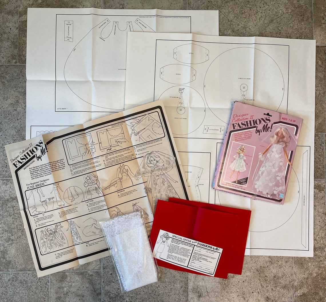 Vintage 1982 Hasbro Designer Collection II Fashions by Me Etsy