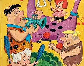 Buy Vintage Hanna Barbera's the Flintstones Puzzle Online in India - Etsy Buy Vintage Hanna Barbera's the Flintstones Puzzle Online in India - Etsy