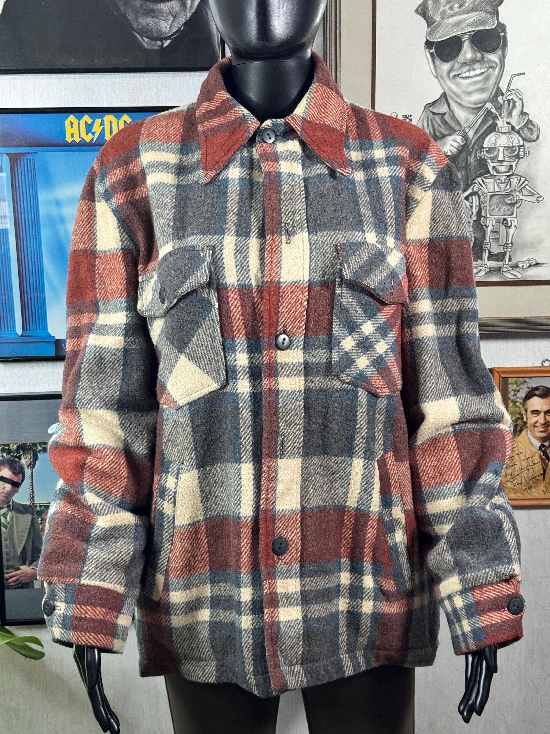 Sears Wool Shirt - Etsy