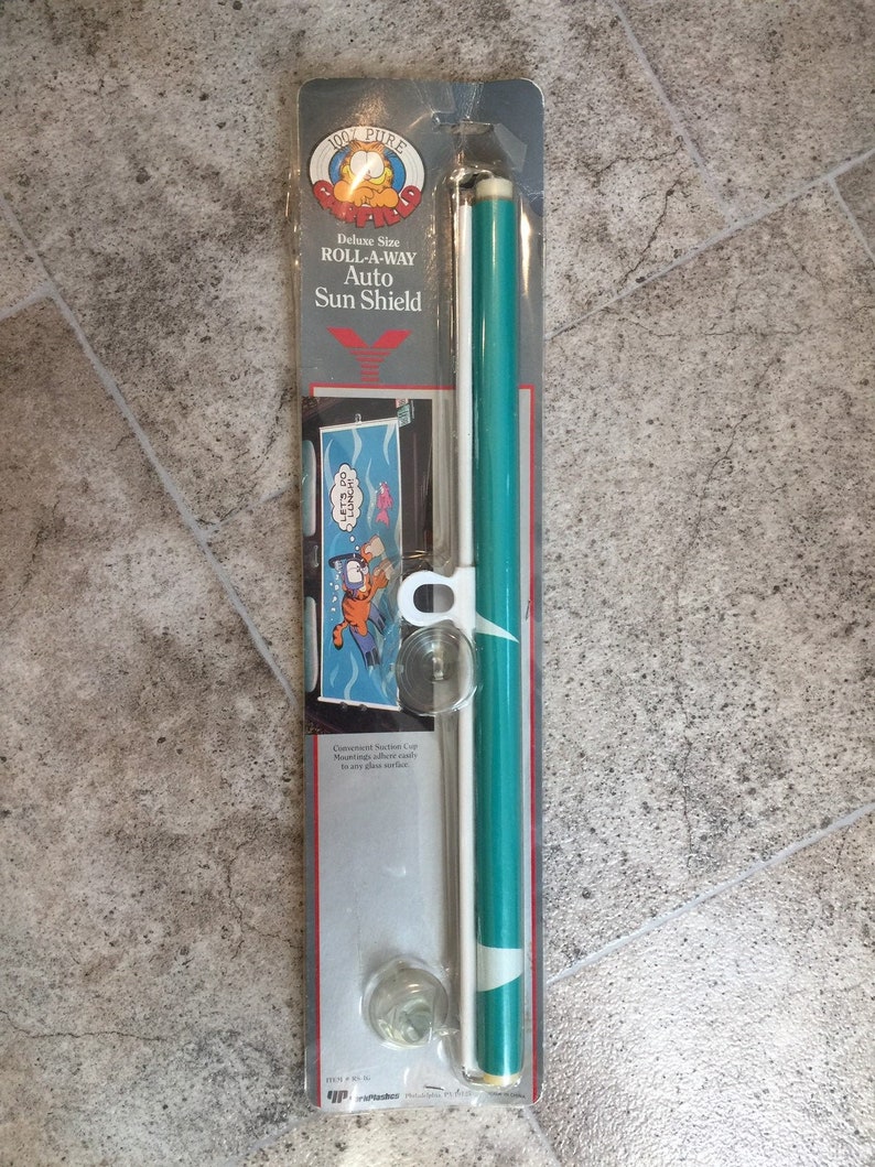 1970s Garfield Old Garfield Retro Garfield Car Window Etsy