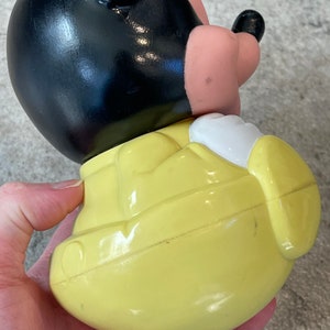 Vintage Walt Disney's Mickey Mouse Roly Poly Toy, Old Mickey Mouse Toy ...