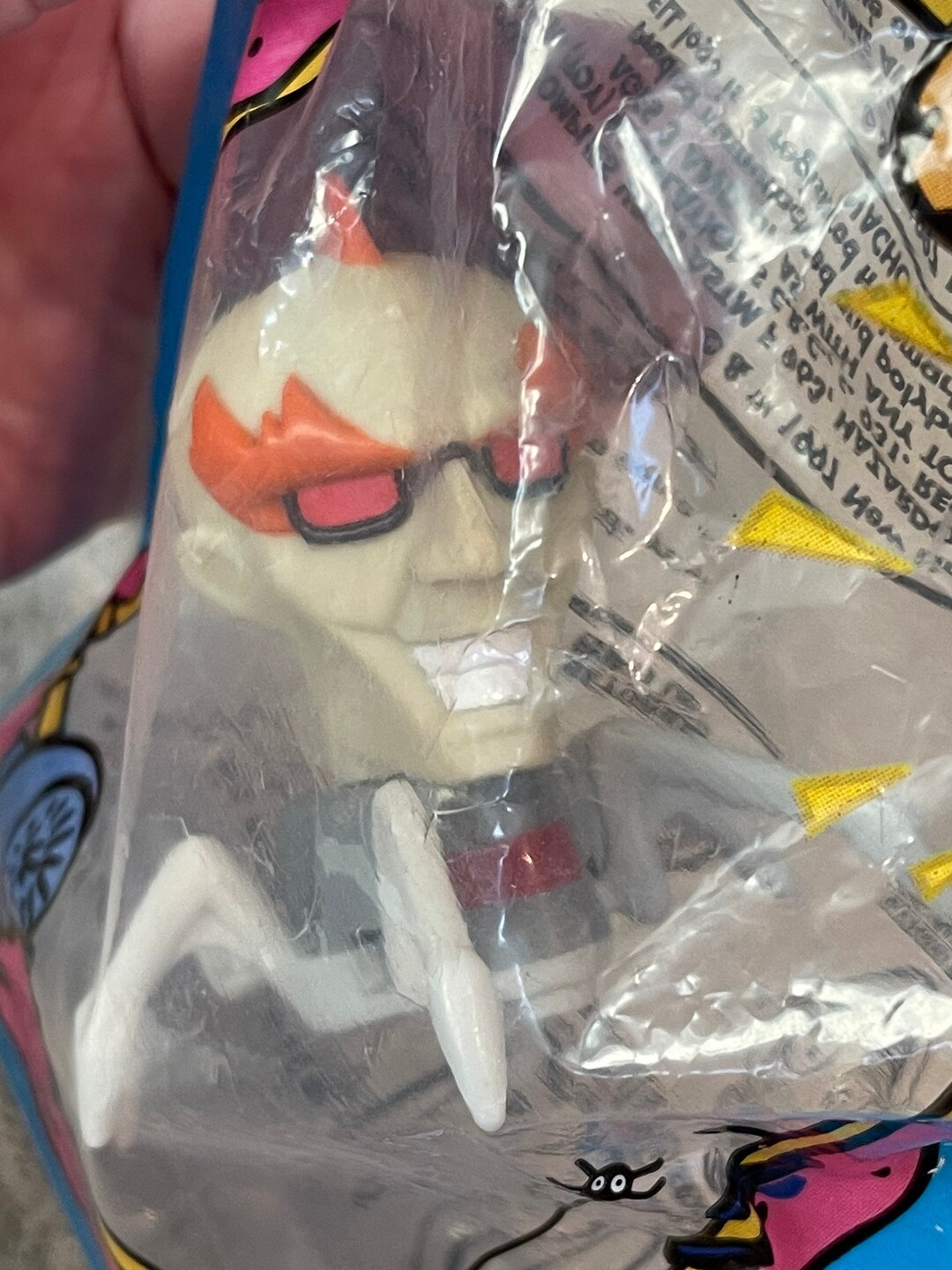 Vintage Taco Bells 1997 the Mask Pretorius Wind up Toy, 1990's the Mask