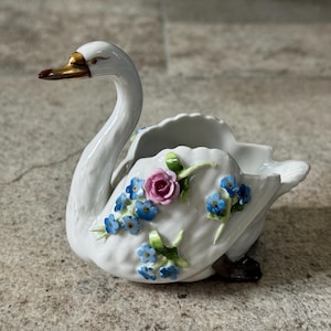 Dresden Swans - Etsy