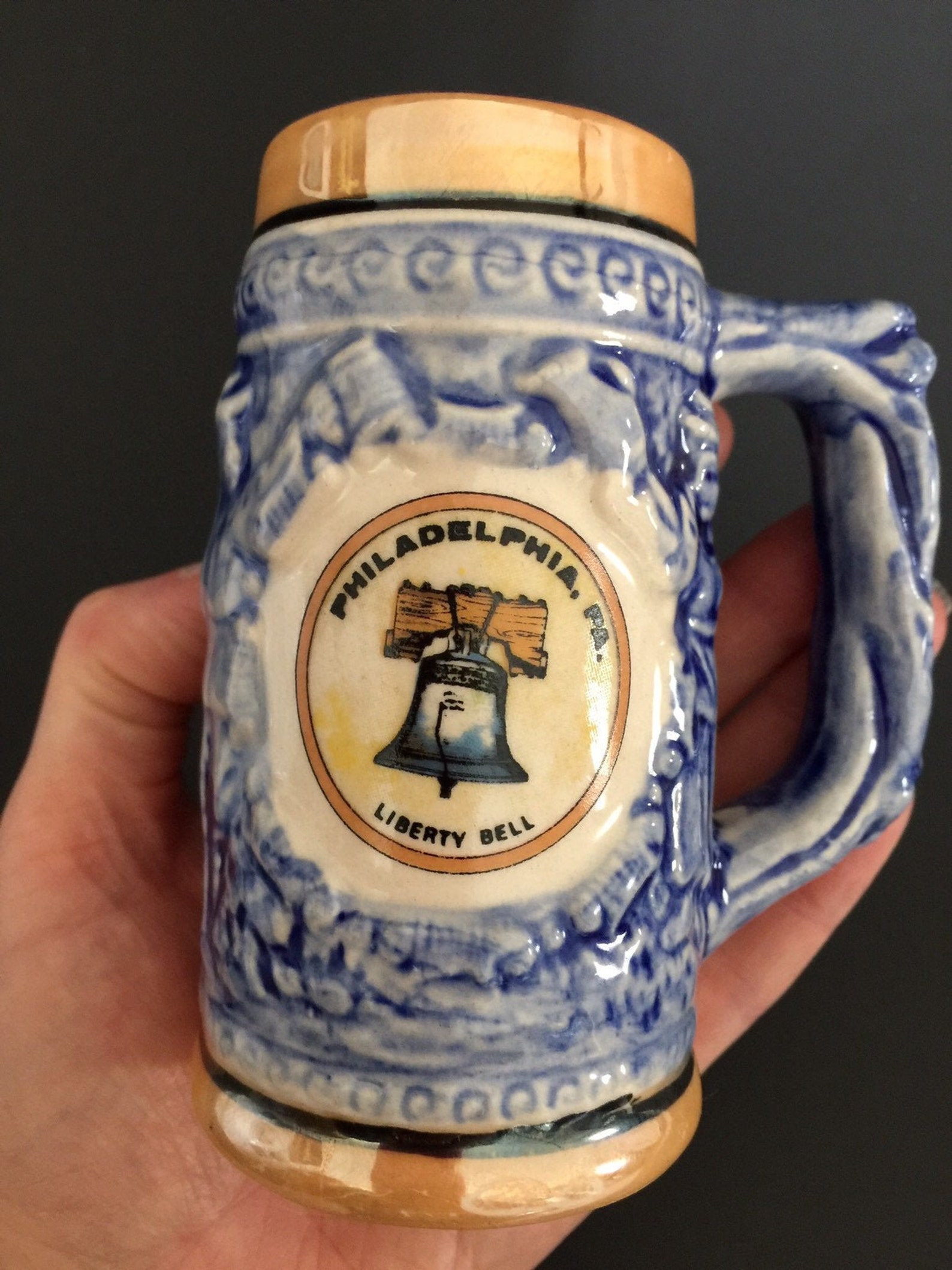 Liberty Bell Stein Pennsylvania Stein kleine Bier stein Etsy