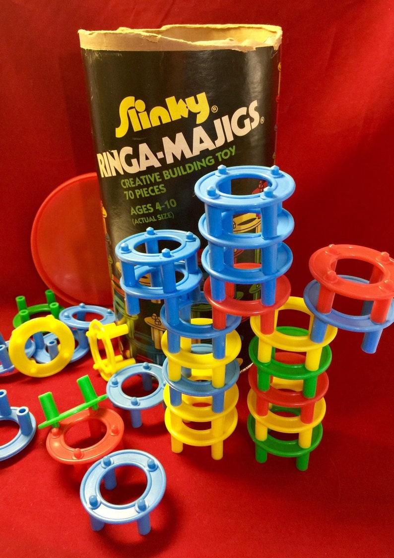 Old Building Toys Retro Building Toy Creative Building Etsy