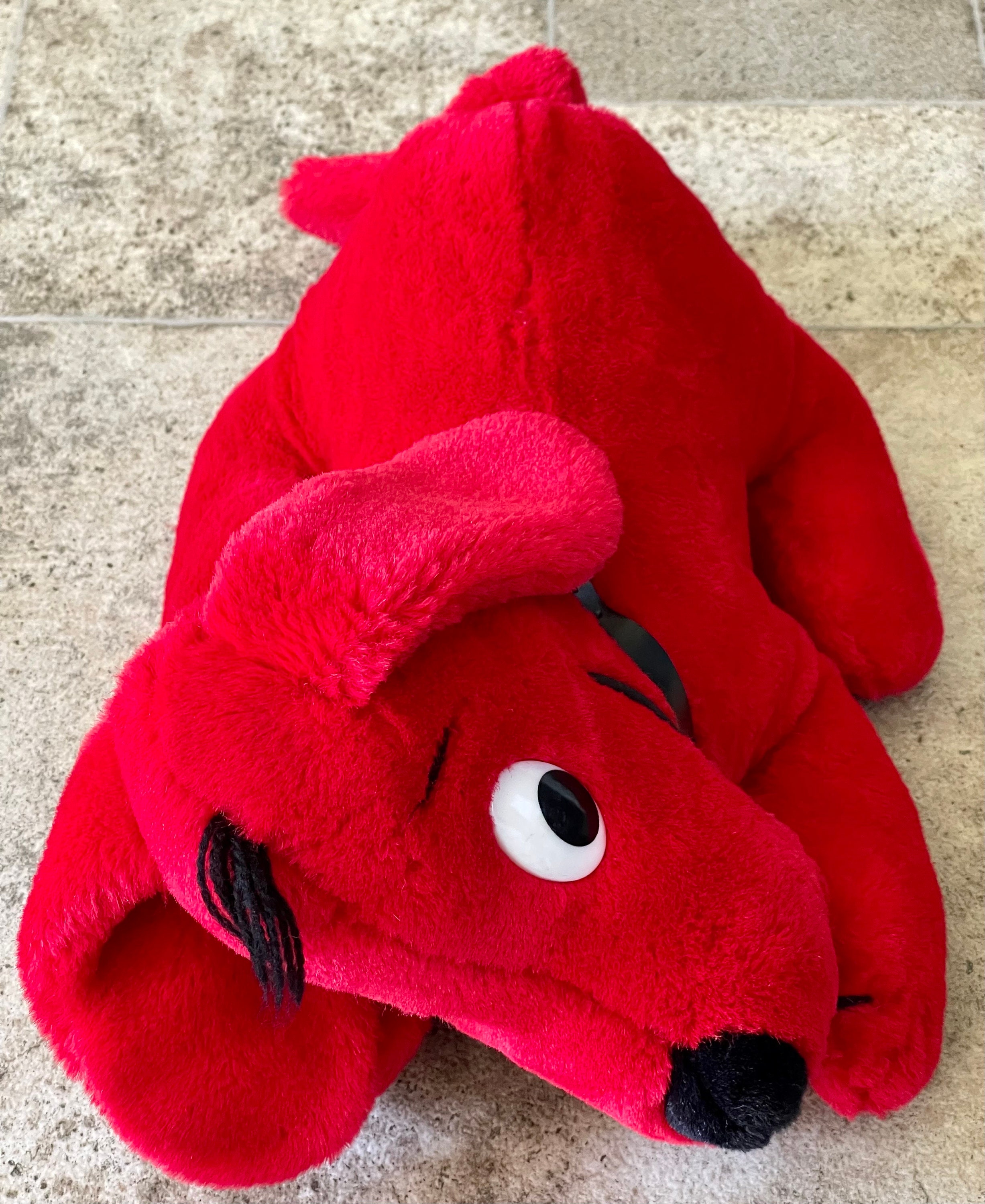Vintage Clifford the Big Red Dog Plush Dakin 1990 Norman Bridwell