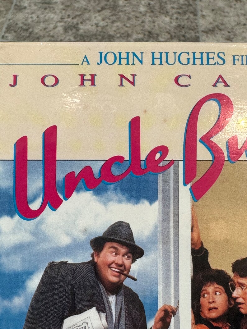 Sealed 1989 John Candy in Uncle Buck VHS Tape a John Hughes Film, Vintage Uncle Buck vhs, Uncle Buck vhs Movie, Uncle Buck John Candy vhs image 4