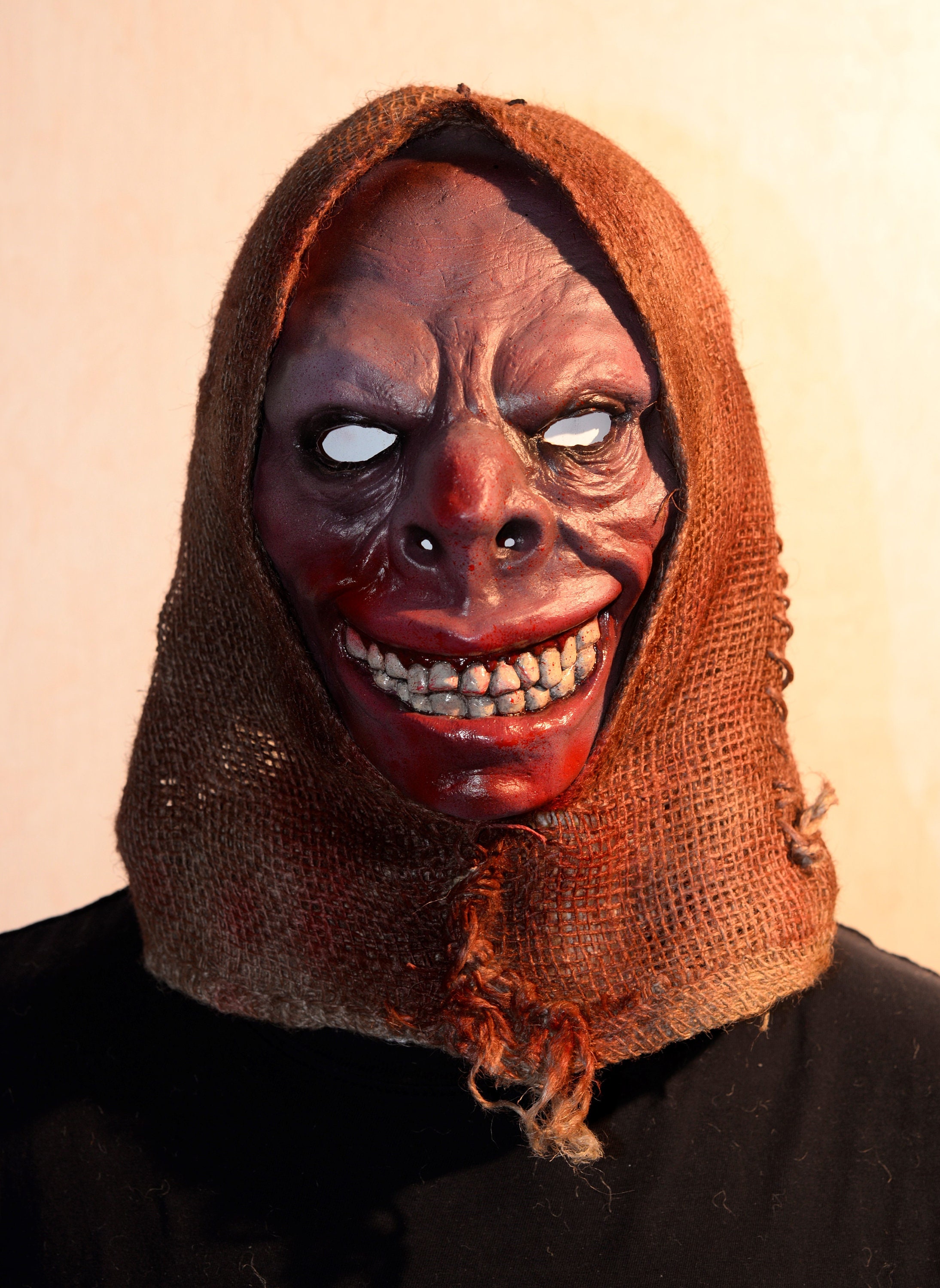 Executioner Mask Custom Horror Mask Bloody Mask Scary Adult | Etsy