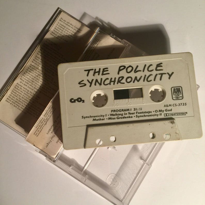 The Police Cassette New Wave Cassette Rock n Roll Tape 80 Etsy
