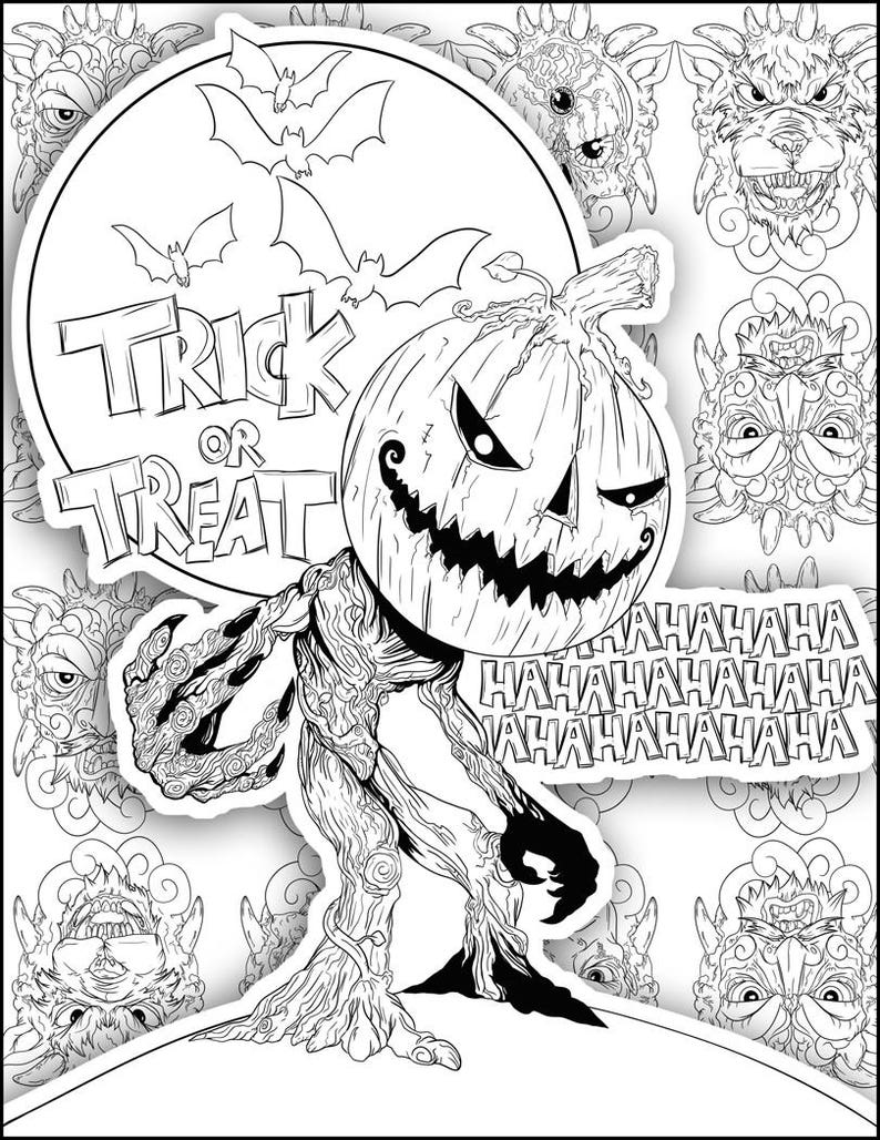 850 Scary Coloring Pages Download Download Free Images 850 Scary Coloring Pages Download Download Free Images