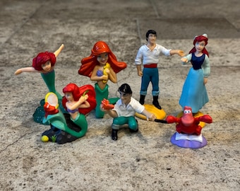 Disney Little Mermaid PVC Figurine Set – Ariel, Eric & Sebastian Toys