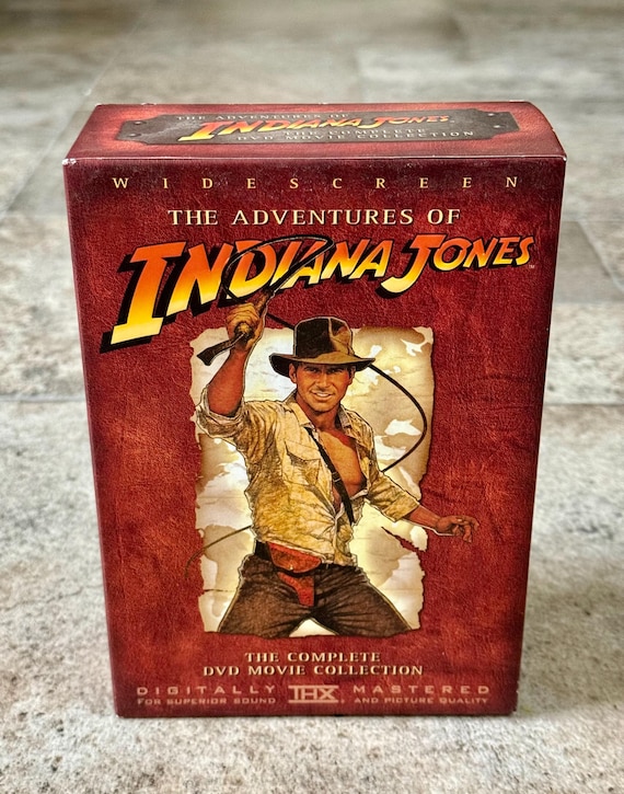 2003 the Adventures of Indiana Jones Complete DVD Collection