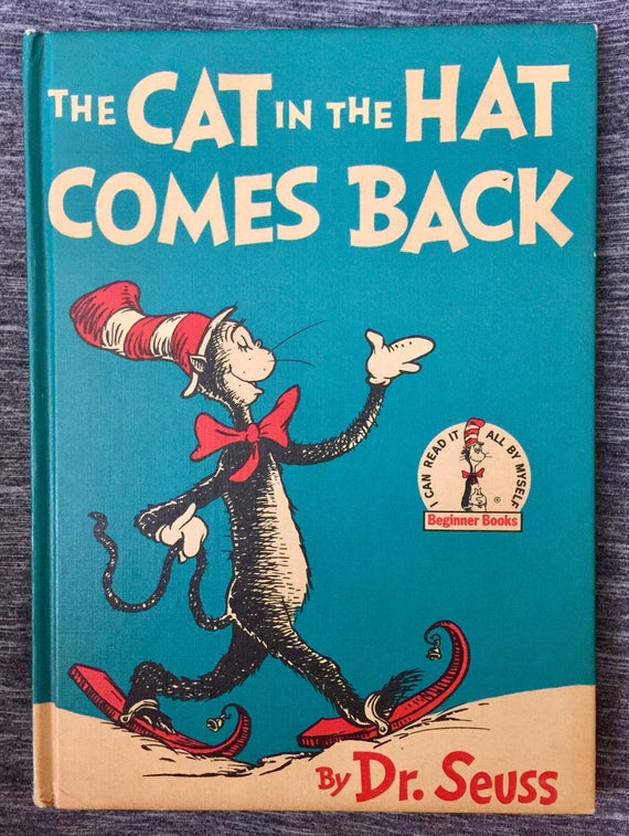 The Cat In The Hat Comes Back By Dr Seussdr Suess Booksdr Seuss Teacherdr Seuss Decordr Seuss Birthday Partydr Seuss Baby Shower