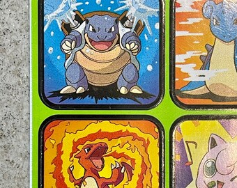 Vintage 1998 Nintendo Pokemon Gotta Catch Em All! Stickers Vintage 1998 Nintendo Pokemon Gotta Catch Em All! Stickers