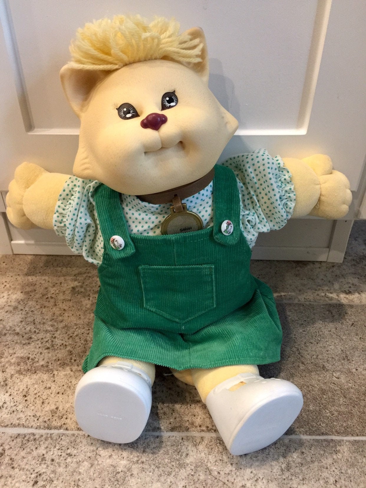 Vintage 1982 Cabbage Patch Pets Doll Cabbage Patch Pets 1980 s Mattel Doll 1980 s Cabbage Patch Cabbage Patch Kids Cabbage Patch Doll