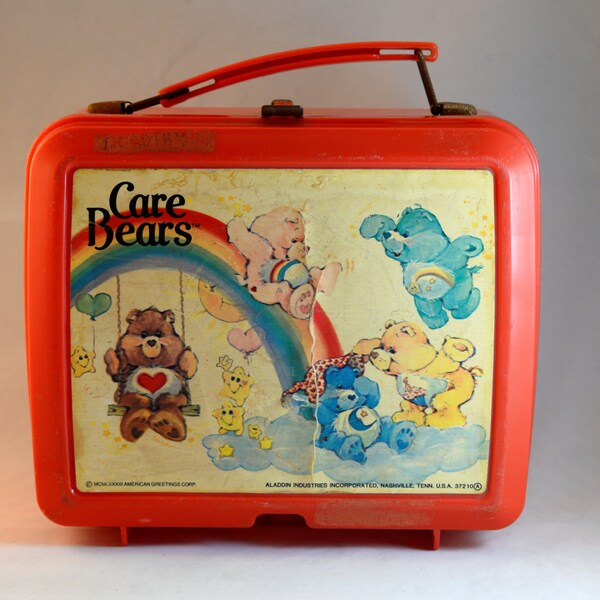 Care Bears Lunchbox, Cartoon Lunchbox, Care Bear Birthday, Carebear Toys, Classic Lunchbox, Care Bears Vintage, Vintage Lunch Box,