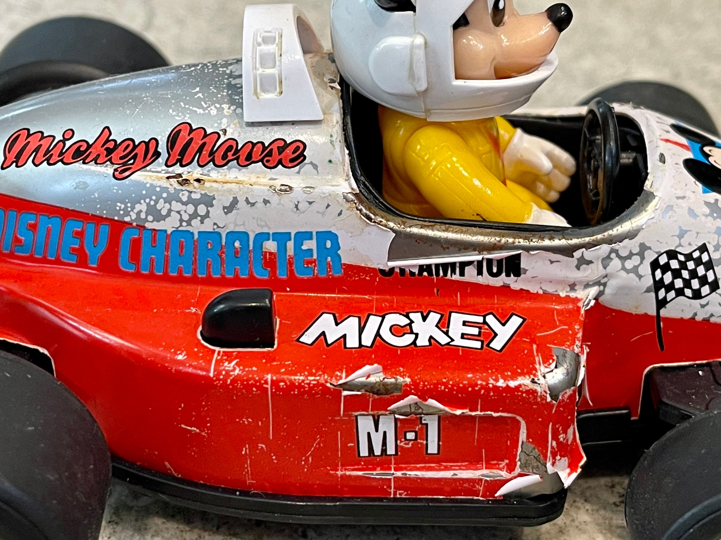 Mickey race cheap car toy