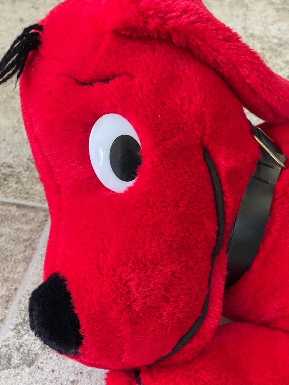 Vintage Clifford the Big Red Dog Plush Dakin 1990 Norman Bridwell