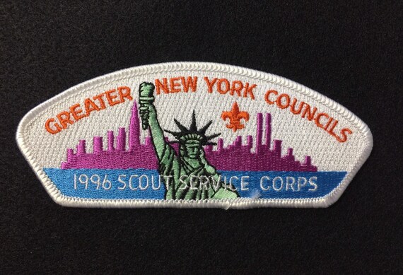 NY Patches, 1990s Sew On Patch, New York Patches,