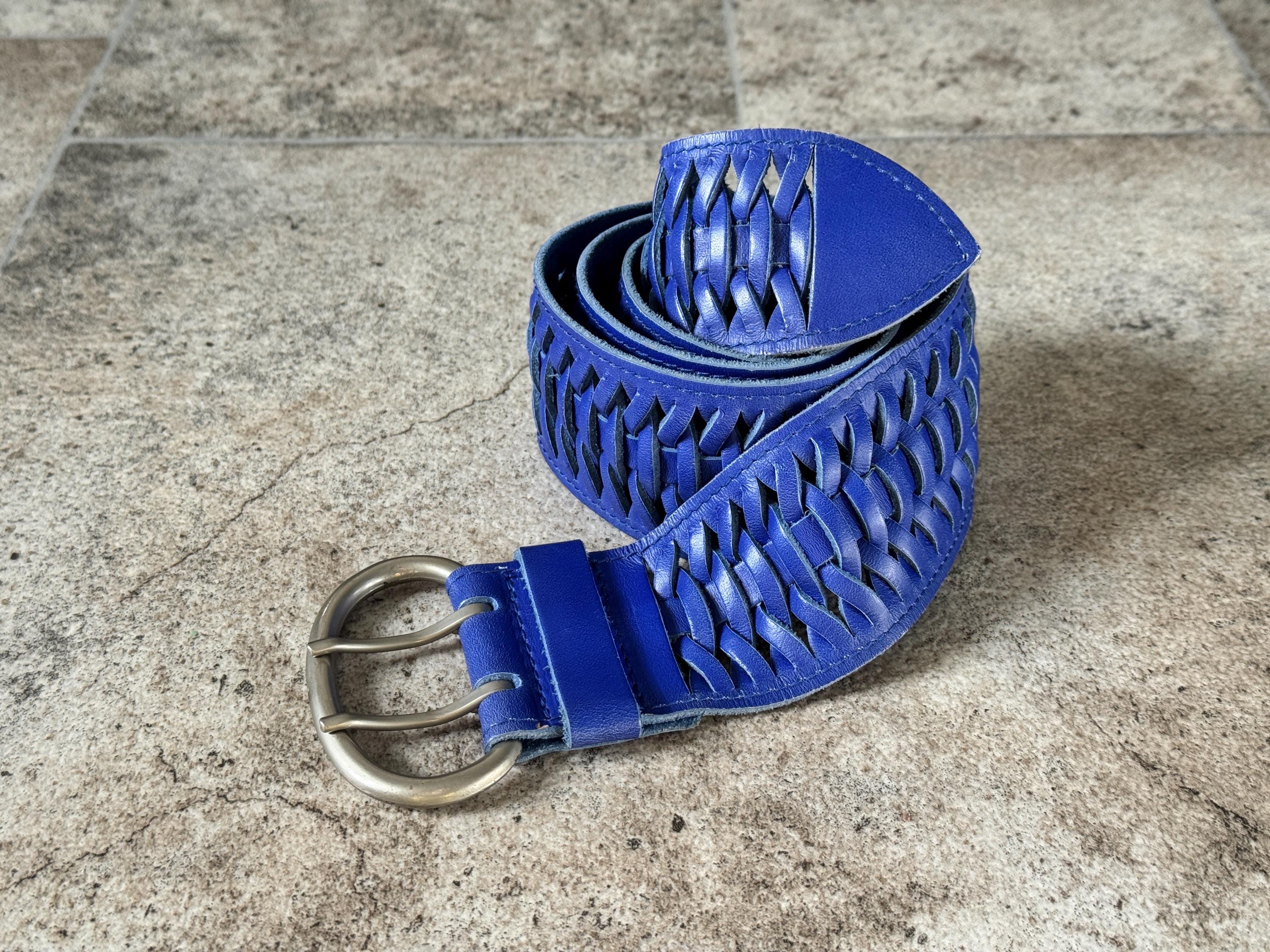 Cobalt Blue Belt - Etsy display picture 2