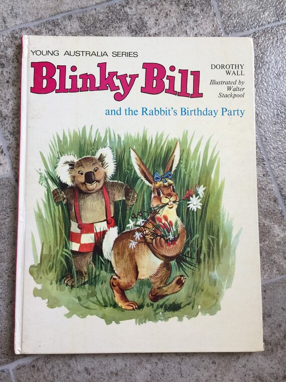 Blinky Bill Book Blinky Bill Vtg Hardcover Book Vtg | Etsy