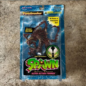 Vintage 1995 Vertebreaker Todd McFarlane&#39;s Spawn Deluxe Edition Ultra-Action Figures, Vintage Spawn Vertebreaker Action Figures, Spawn Toys
