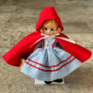 Little Red Riding Hood Blue Dress - Etsy