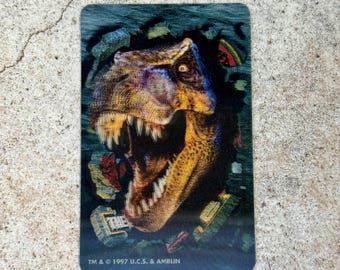 Jurassic Park Lost World Movie Cards Topps Unopened Pack of