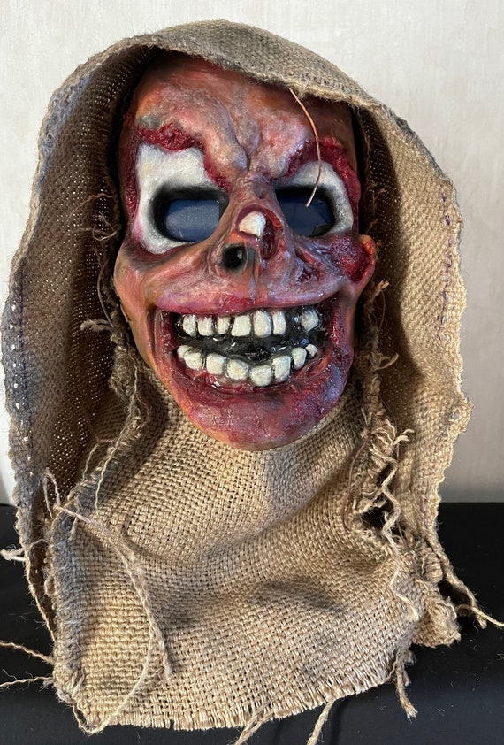 Burlap Mask Custom Horror Mask Mask Haunted -